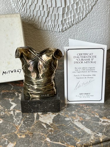 Igor mitoraj bronze sculpture - igor,