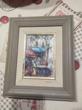 ancien tableau huile sur toile