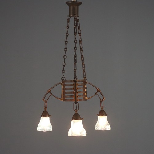 Lustre art nouveau - art,