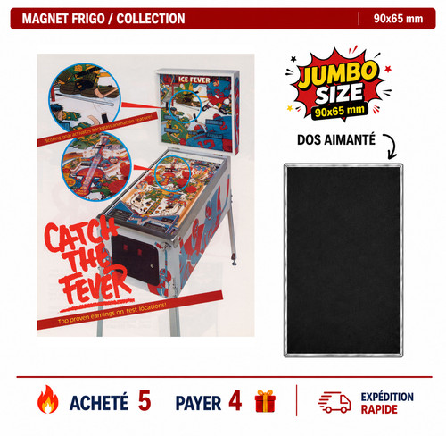 Magnet frigo ice fever - , 90x65