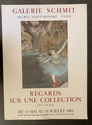 Affiche galerie schmit - schmit,