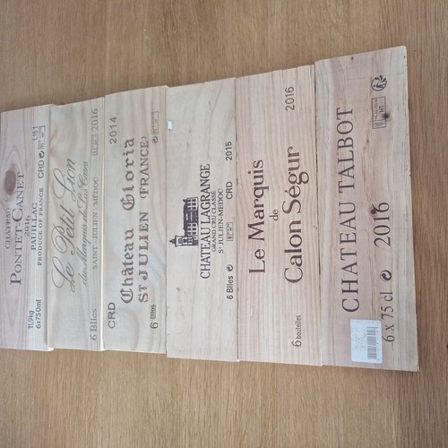 Lot plaques en - 6,