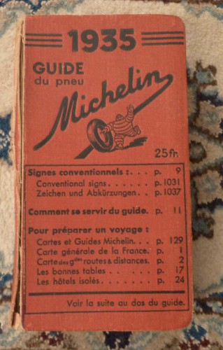 Guide michelin france 1935 - ,