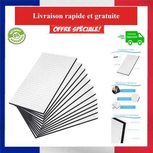 Tapis isolants phoniques - 12,