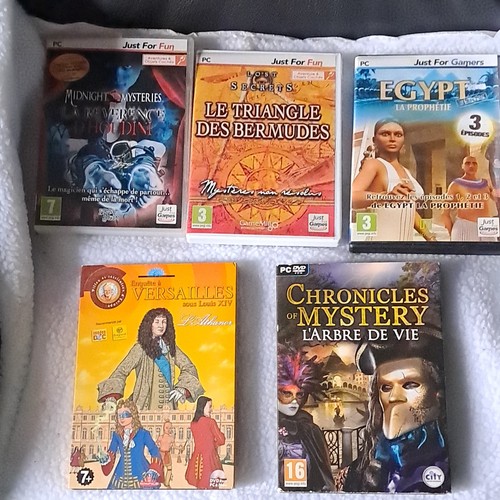 Lot jeux pc objets - lot, 5