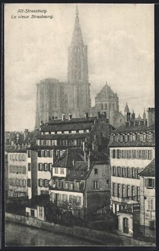 Cpa strasbourg vieux - cpa,