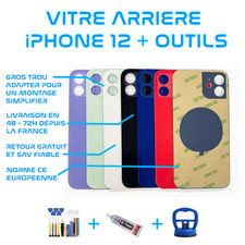 VITRE VERRE ARRIÈRE iPHONE 12