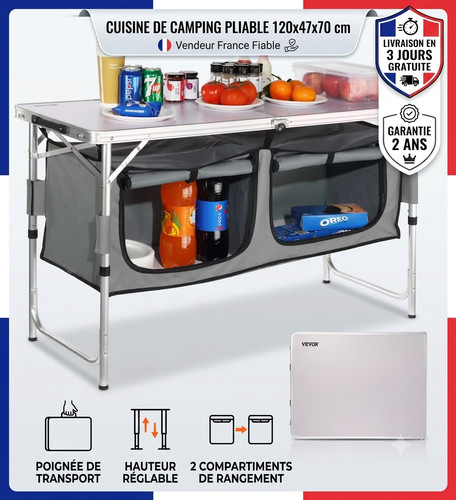 Table cuisine camping - cuisine,