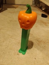 Halloween Green Pumpkin Fish Dispenser Very Good Condition