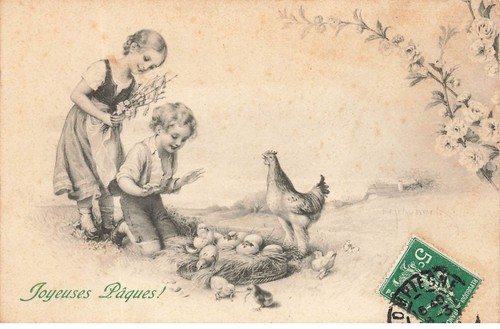Joyeuses pâques enfants - joyeuses,