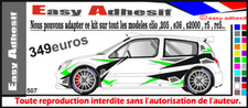 kit deco voiture de rallye