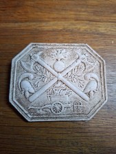 Petite Plaque En Plâtre De