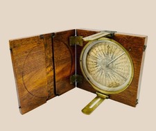 Thomas Jones of Liverpool | Mid-19th Century Alidade Compass | Walnut-Cased Prec