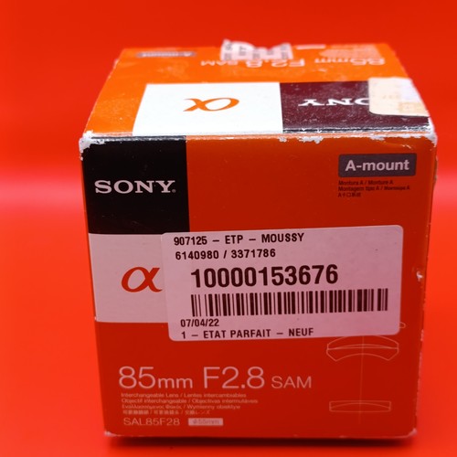 Neat mint sony sal85f28 85mm - neat,