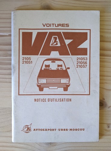 Notice utilisation lada vaz - utilisation,