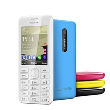Original Nokia 206 Dual Sim 2G GSM 1.3M Unlocked Celluar Bluetooth Mobile