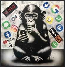 EZNOP - Smart monkey - 88x89cm