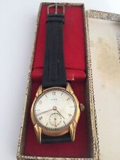 Rare and Antique VIXA Gold Plated Trained Mechanism Watch Untested