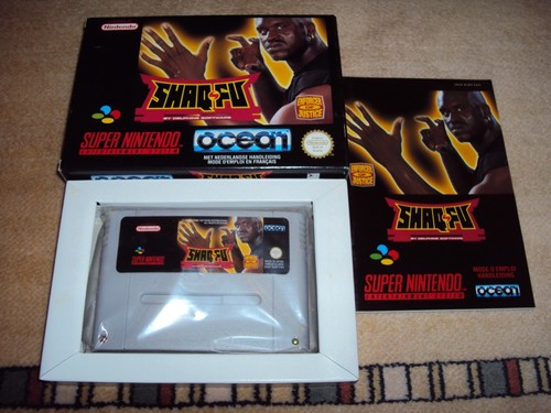 Shaq jeu super nintendo - shaq, fu
