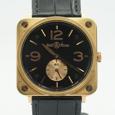 Bell & Ross BRS-70-R Montre Automatique pour Homme État 39MM 18K 750 Or Papiere