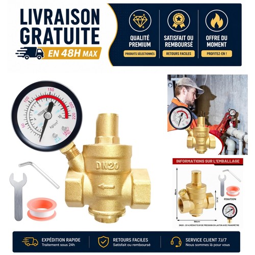 Réducteur pression eau - réducteur, de