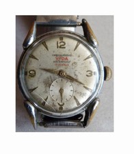 Ancienne montre chronomètre homme VIDA mecanique watch