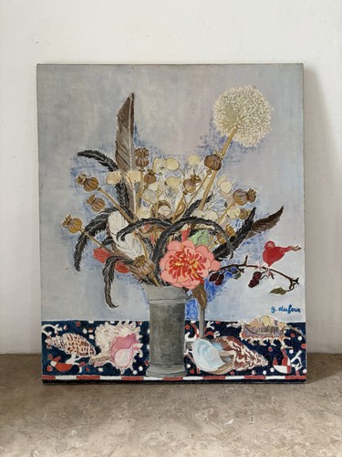 Tableau peinture bouquet - peinture,