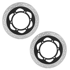 2x Disques de frein Avant pour