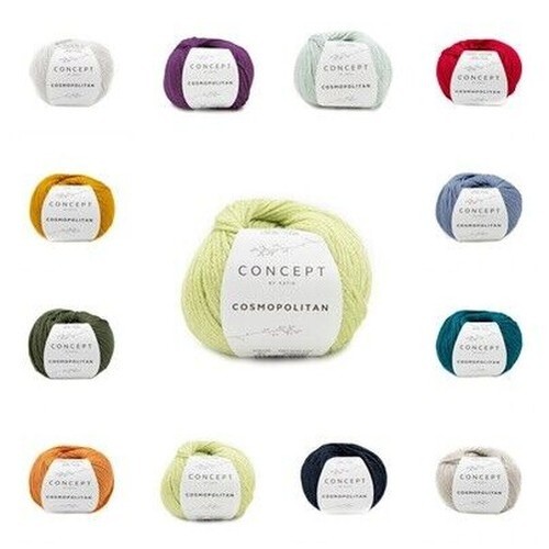 Laine katia cosmopolitan 50g - laine,