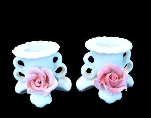 Vintage pair porcelain - vintage,