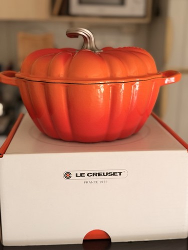 Cocotte citrouille fonte - citrouille, en