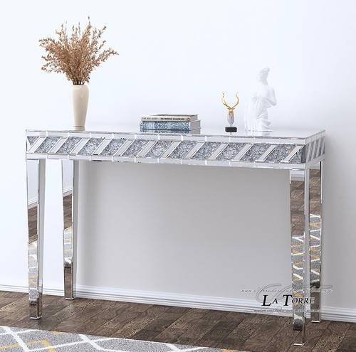 Console murale miroir - console, moderne