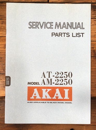 Akai 2250 - am-2250, tuner