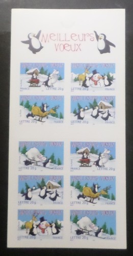 France 2005 carnet - 2005, timbres