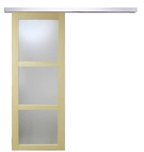 Porte coulissante bois - porte,
