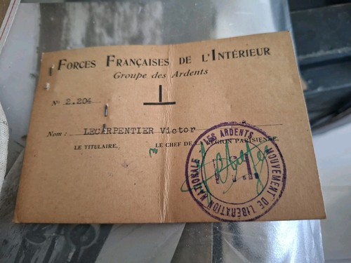 Rare carte identite - rare, reseau
