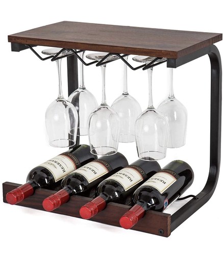 Tabletop display wine racks - display,