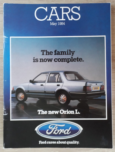Ford range brochure 1984 - brochure,