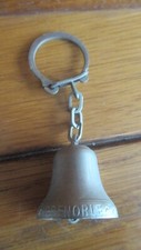 vintage keychain silver bell Olympic Games J.O. Grenoble Cémoi