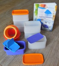 Tupperware  - 6 EmpilOdéco rectangulaires + Livret R7 + Découpoirs Trio Déco