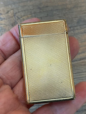 briquet dupont plaque or- non