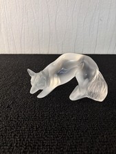 Renard en cristal Lalique