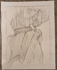 Beau Dessin Mode Buste Femme