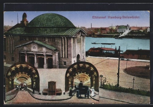Hambourg steinwärder tunnel - hambourg-steinwärder,,