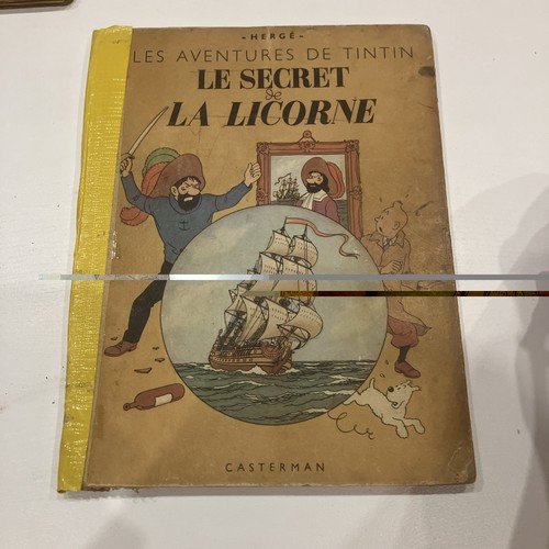 Tintin secret la licorne - tintin,