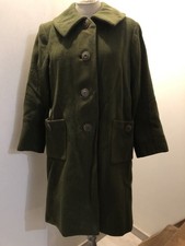 Antique women’s vintage boiled wool coat 