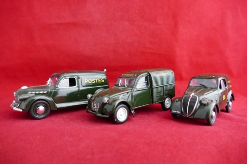 Véhicules postaux ptt la - 1/43,