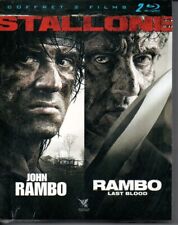 Rambo Last blood+ John Rambo  2 Blu Ray  Neuf  ref 0901259