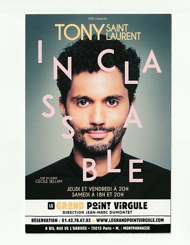 Tony saint laurent carte - saint,