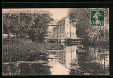 Old postcard Chartres, Moulin de la Barre 1912 